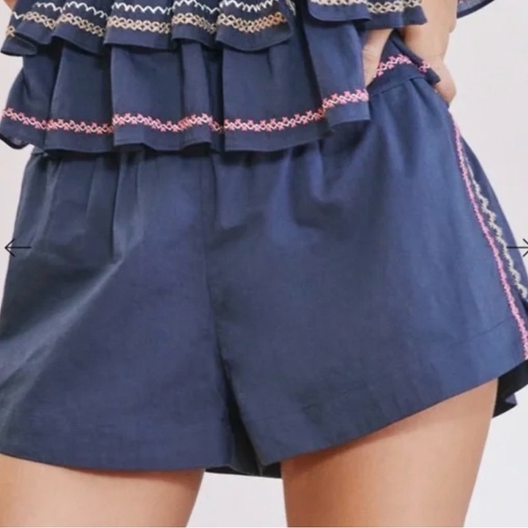 Something Navy Pants - Something Navy Blue Women's Shorts! EUC!